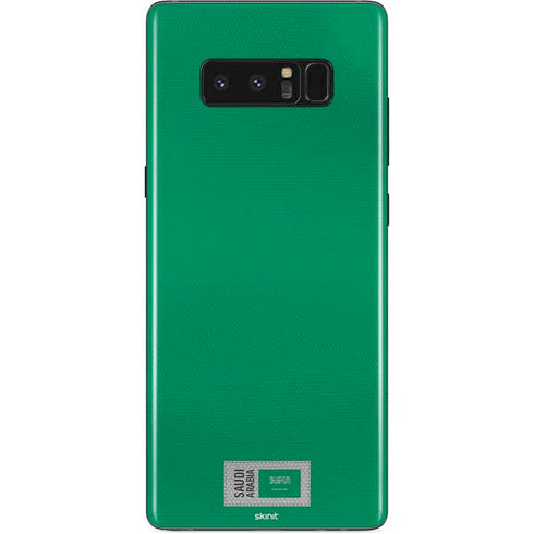 Saudi Arabia Soccer Flag Galaxy Note 8 Skin